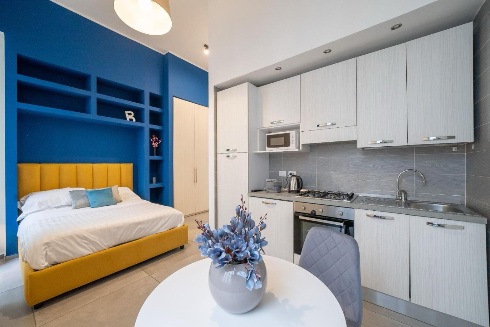 Bovio Boutique Studio Apartment Nápoles Habitación foto